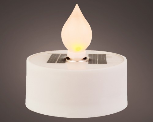 Tealight solar 5,5x2,5cm