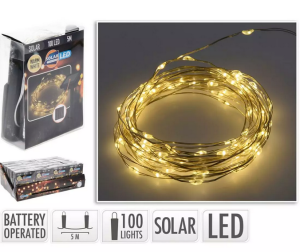 Lampki drucik solar 100LED