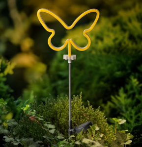 Lampa solar motyl5x24x85cm