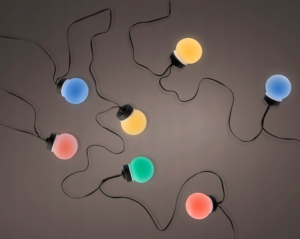 Lampki zewnętrzne 20LED 9,5m