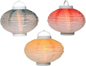 Latarnia solar kula wisząca 20x23cm