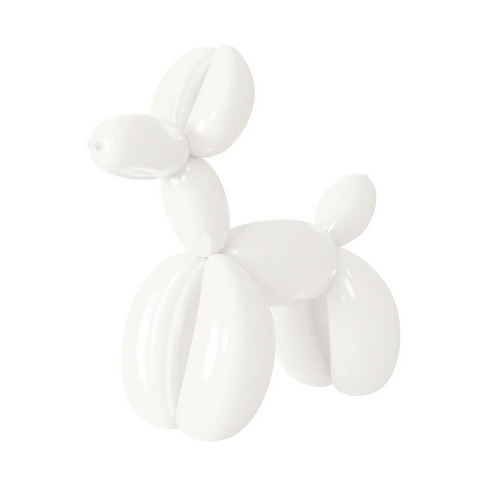 Balony do modelowania rurki białe matowe 50 szt.