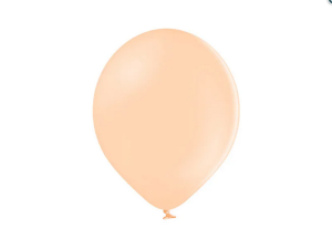 Balony 27cm Pastel Peach Cream 100szt/opak