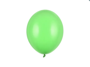 Balony Strong 27cm Pastel Bright Green 100szt/opak