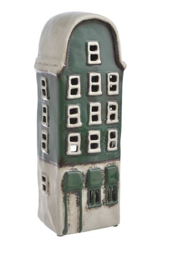 Domek ceramiczny 10,3cmL x 8,5cmW x 29cmH