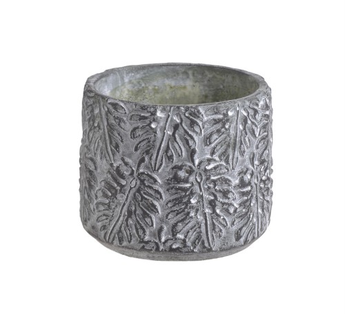 Osłonka z cementu w liście 10cm