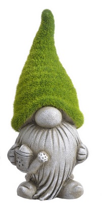 Krasnal z konewką, figurka, 23,5cmL x 25cmW x 40cmH