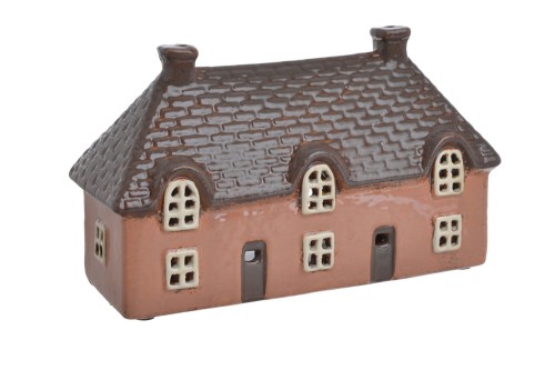 Domek ceramiczny 21,5cmLx8,5cmWx12.5cmH