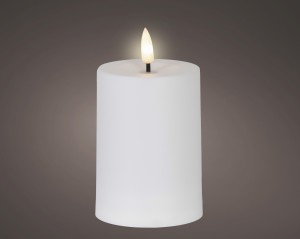 Świeca LED 7x10cm biała