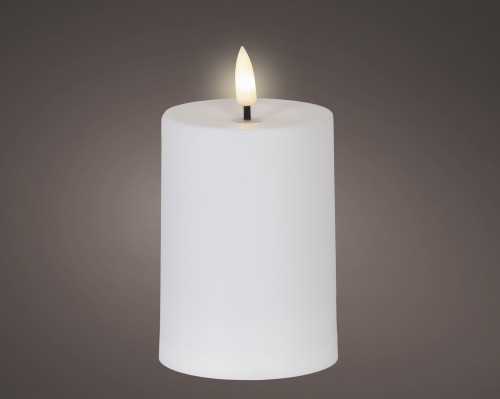 Świeca LED 7x10cm biała