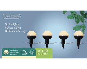 Oświetlenie solar 10LED 9m