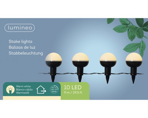Oświetlenie solar 10LED 9m
