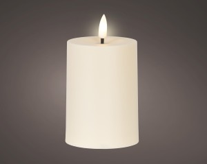 Świeca LED krem 7x10cm