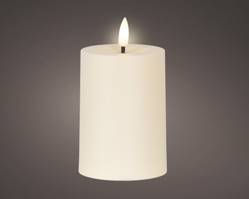 Świeca LED krem 7x10cm