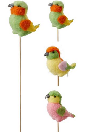 Papuga na piku 8,5cm