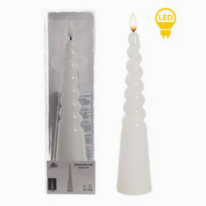 Świeca LED 5x25cm stożek