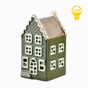 Domek ceramiczny LED 5,6x5x11cm