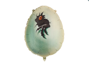 Balon foliowy Jurassic World Jajo Dinozaura, 48x64 cm, mix