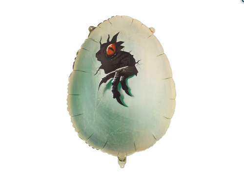 Balon foliowy Jurassic World Jajo Dinozaura, 48x64 cm, mix