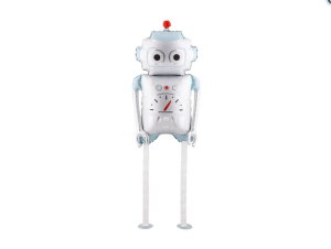 Balon foliowy Robot, 37x80 cm, mix