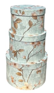 Flowerbox okrągły 24x15x24cm kpl 3szt