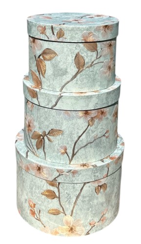 Flowerbox okrągły 24x15x24cm kpl 3szt