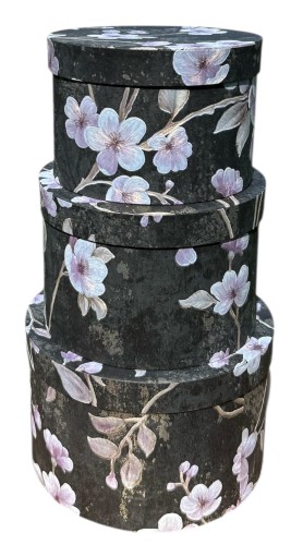 Flowerbox okrągły 24x15x24cm kpl 3szt