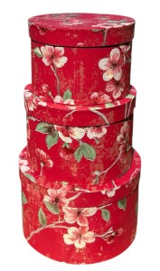 Flowerbox okrągły 24x15x24cm kpl 3szt