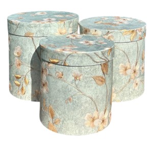 Flowerbox okrągły 25x25x26cm kpl 3szt