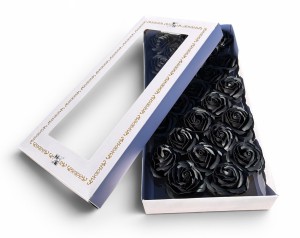 Róża mydlana 7,5cm 25szt/opak