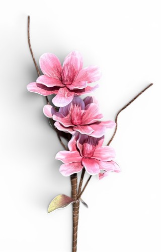 Magnolia piankowa gałązka 85cm