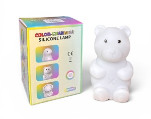 Miś świecący LED