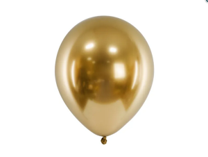 Balony Glossy 30cm złoty 50szt/opak