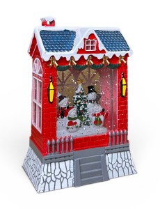 Domek z wodą i figurką 21cm