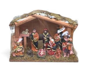 Szopka bożonarodzeniowa 18cm