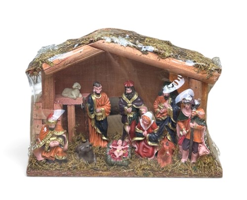 Szopka bożonarodzeniowa 18cm