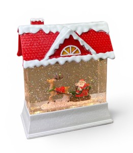 Domek z woda i figurką 23cm