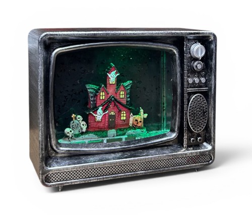 Telewizor z wodą i figurką 20cm