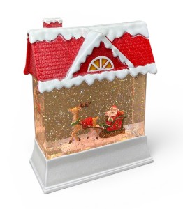 Domek z wodą i figurką 26cm