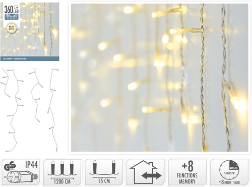 Lampki 360LED