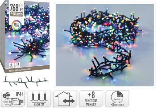 Oświetlenie 768LED kolorowe