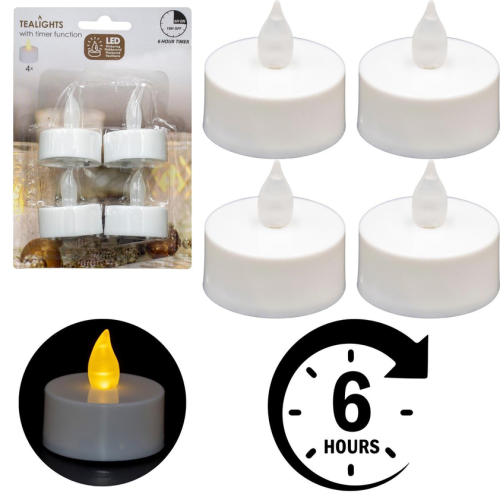 Tealight LED 4szt/opak
