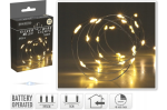 Lampki drucik 80LED ciepły biały