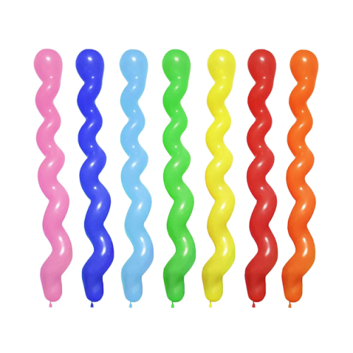 Balony do modelowania spirale 50szt/opak