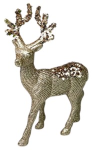 Renifer brokat 21cm