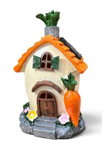 Domek z marchewką solar 23cm