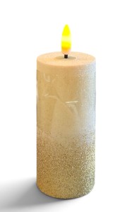Świeca ze zdobieniem 11cm