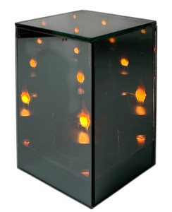 Lampion lustrzany LED karton 12szt
