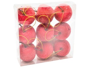 Zawieszka jabłka 9szt/kpl