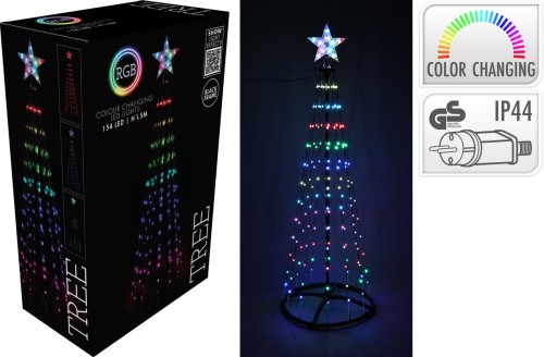 Choinka świecąca 154LED 150cm